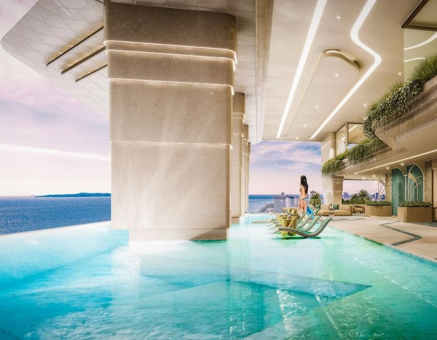 Rooftop Sky Pool и лаундж